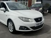 Used Seat Ibiza 85 HP (62 kW) 2011 White Hatchback