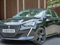 Used Peugeot 208 Allure 102 HP (75 kW) 2020 Black Hatchback