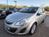 Used Vauxhall Corsa 90 HP (66 kW) 2013 Silver Hatchback