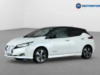 Used Nissan Leaf 160 kW (218 HP) 2019 White Hatchback