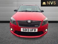 Used Skoda Fabia vRS 180 HP (132 kW) 2013 Red Estate