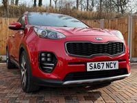 Used Kia Sportage GT-Line 114 HP (83 kW) 2017 Red SUV