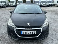 Used Peugeot 208 Access 68 HP (50 kW) 2015 Black Hatchback