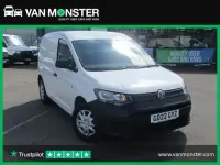 Used VW Caddy 102 HP (75 kW) 2022 White MPV