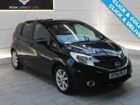 Used Nissan Note Acenta Premium 98 HP (72 kW) 2014 Black Hatchback