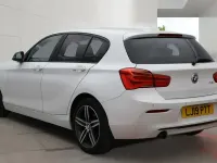 Used BMW 118 Sport Line 2019 White Hatchback