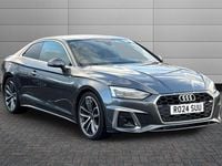 Used Audi A5 S-Line 150 HP (110 kW) 2024 Daytona grey Coupe