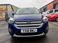 Used Ford Kuga Titanium 120 HP (88 kW) 2018 Blue SUV