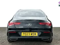 Used Mercedes CLA200 AMG Line Premium 163 HP (119 kW) 2023 Cosmos black metallic Coupe