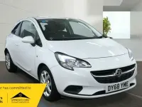 Used Vauxhall Corsa Sport 90 HP (66 kW) 2018 White Hatchback