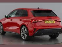 New Audi A3 Black Edition 147 HP (108 kW) 2026 Red Hatchback
