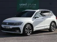 Used VW Tiguan R-line 150 HP (110 kW) 2018 White SUV