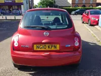 Used Nissan Micra Visia 2010 Red Hatchback