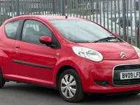 Used Citroën C1 VTR Sport 68 HP (50 kW) 2009 Red Hatchback