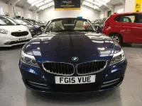 Used BMW Z4 Comfort Edition 181 HP (133 kW) 2015 Blue Cabriolet