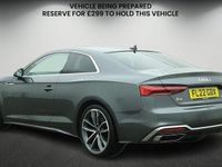 Used Audi A5 S-Line 204 HP (150 kW) 2022 Daytona gray pearl effect/daytona gray pearl effec Coupe