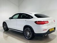 Used Mercedes GLC250 AMG line 211 HP (155 kW) 2018 White Coupe