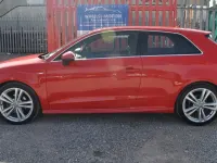 Used Audi A3 S-Line 150 HP (110 kW) 2013 Red Hatchback