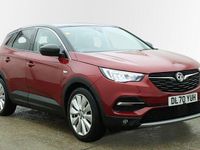 Used Vauxhall Grandland X Elite 130 HP (95 kW) 2020 Red SUV