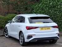 Used Audi A3 S-Line 110 HP (80 kW) 2023 White Sedan