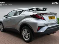 Used Toyota C-HR 122 HP (89 kW) 2023 Silver metallic (metallic paint) SUV