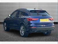 Used Audi Q3 Black Edition 150 HP (110 kW) 2025 Navarra blue SUV