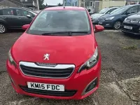 Used Peugeot 108 Allure 82 HP (60 kW) 2015 Red