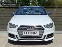 Used Audi S3 Cabriolet Advanced 300 HP (220 kW) 2019 White Cabriolet