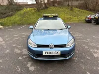 Used VW Golf VII GT 150 HP (110 kW) 2014 Blue Hatchback