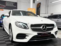Used Mercedes E220 AMG line 2018 White Coupe