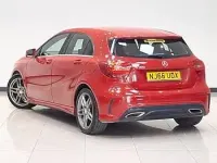 Used Mercedes A180 Executive 122 HP (89 kW) 2016 Red Hatchback