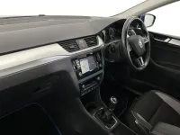 Used Skoda Rapid SE 108 HP (79 kW) 2018 Blue Hatchback