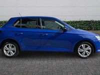 Used Skoda Fabia SE 70 HP (51 kW) 2020 Energy blue Hatchback