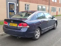 Begagnad Honda Civic ES 110 HK (80 kW) 2009 Blå Sedan