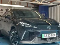 Used MG MG4 EV Trophy 150 kW (204 HP) 2023 Black Hatchback