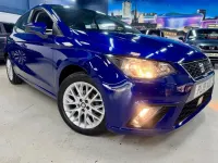 Used Seat Ibiza SE Technology 95 HP (69 kW) 2019 Blue Hatchback