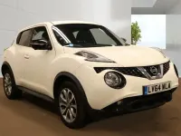 Used Nissan Juke Tekna 2014 White SUV