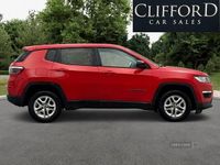 Used Jeep Compass Sport 120 HP (88 kW) 2019 Red SUV