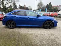 Used Honda Civic EX 126 HP (92 kW) 2019 Blue Hatchback
