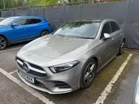 Usado Mercedes A250 AMG Line Premium Plus 224 HP (164 kW) 2019 Prateado Citadino