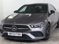 Used Mercedes CLA180 AMG line 136 HP (100 kW) 2022 Grey Coupe