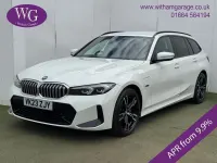 Used BMW 330e M Sport 292 HP (214 kW) 2023 White Estate