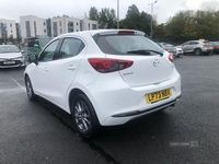 Used Mazda 2 Center-Line 75 HP (55 kW) 2024 White Hatchback