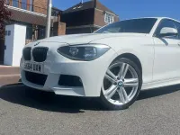 Used BMW 120 M Sport 2014 White Hatchback