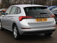 Used Skoda Scala SE 115 HP (84 kW) 2019 Brilliant silver metallic Hatchback
