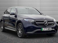 Used Mercedes EQC400 AMG line 300 kW (408 HP) 2023 Cavansite blue SUV
