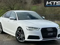 Used Audi A6 Black Edition 190 HP (139 kW) 2015 White Sedan