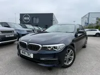 Used BMW 520 190 HP (139 kW) 2018 Blue Sedan