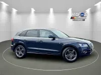 Used Audi Q5 S-line plus 241 HP (177 kW) 2013 Blue SUV