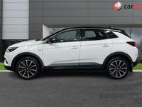 used Vauxhall Grandland X 1.2 ULTIMATE 5d 129 BHP Touchscreen, Apple CarPlay / Android Auto, Reverse Camera, Leather Interior, Front and Rear Park Sensors White Jade, 19-Inch Alloy Wheels